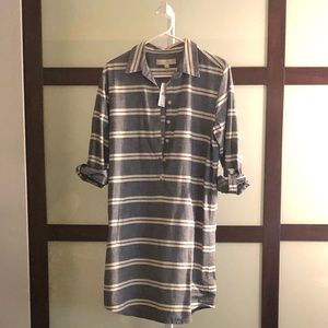 LOFT Tunic Striped Dress